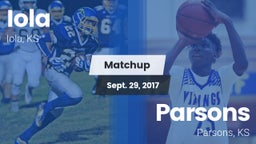 Matchup: Iola vs. Parsons  2017