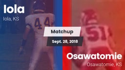 Matchup: Iola vs. Osawatomie  2018