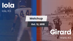 Matchup: Iola vs. Girard  2018