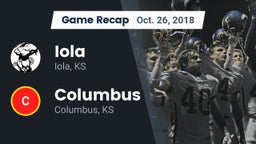 Recap: Iola  vs. Columbus  2018