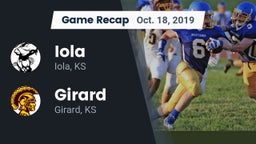 Recap: Iola  vs. Girard  2019