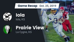 Recap: Iola  vs. Prairie View  2019