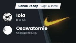 Recap: Iola  vs. Osawatomie  2020