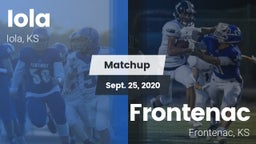 Matchup: Iola vs. Frontenac  2020