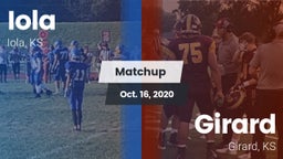 Matchup: Iola vs. Girard  2020