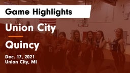 Union City  vs Quincy  Game Highlights - Dec. 17, 2021