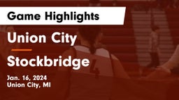 Union City  vs Stockbridge  Game Highlights - Jan. 16, 2024
