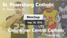 Matchup: St. Petersburg Catho vs. Clearwater Central Catholic  2016