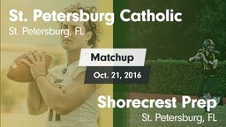 Matchup: St. Petersburg Catho vs. Shorecrest Prep  2016