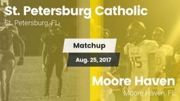 Matchup: St. Petersburg Catho vs. Moore Haven  2017
