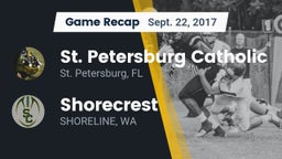Recap: St. Petersburg Catholic  vs. Shorecrest  2017