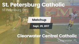 Matchup: St. Petersburg Catho vs. Clearwater Central Catholic  2017