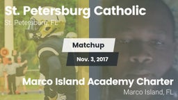 Matchup: St. Petersburg Catho vs. Marco Island Academy Charter  2017
