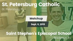 Matchup: St. Petersburg Catho vs. Saint Stephen's Episcopal School 2019