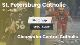 Matchup: St. Petersburg Catho vs. Clearwater Central Catholic  2019