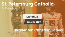 Matchup: St. Petersburg Catho vs. Bradenton Christian School 2020