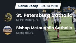 Recap: St. Petersburg Catholic  vs. Bishop McLaughlin Catholic  2020