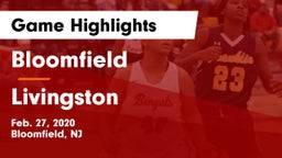 Bloomfield  vs Livingston Game Highlights - Feb. 27, 2020