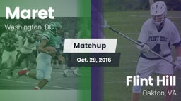 Matchup: Maret vs. Flint Hill  2016