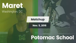 Matchup: Maret vs. Potomac School 2016