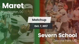 Matchup: Maret vs. Severn School 2017