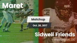 Matchup: Maret vs. Sidwell Friends  2017