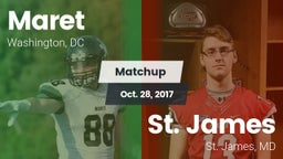 Matchup: Maret vs. St. James  2017