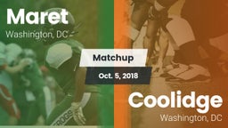 Matchup: Maret vs. Coolidge  2018