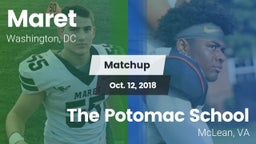 Matchup: Maret vs. The Potomac School 2018