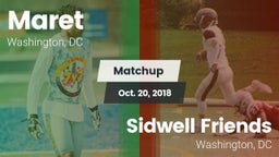 Matchup: Maret vs. Sidwell Friends  2018