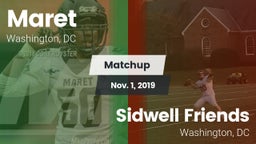 Matchup: Maret vs. Sidwell Friends  2019