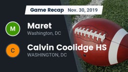 Recap: Maret  vs. Calvin Coolidge HS 2019