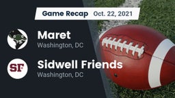 Recap: Maret  vs. Sidwell Friends  2021