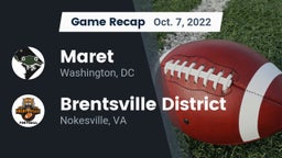 Recap: Maret  vs. Brentsville District  2022