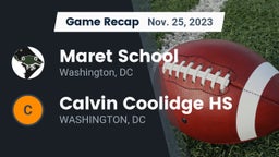 Recap: Maret School vs. Calvin Coolidge HS 2023