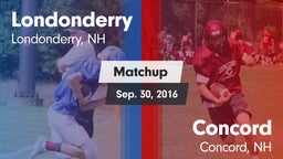 Matchup: Londonderry vs. Concord  2016