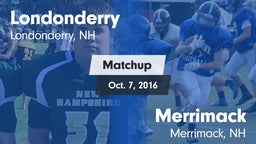 Matchup: Londonderry vs. Merrimack  2016