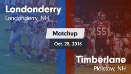 Matchup: Londonderry vs. Timberlane  2016