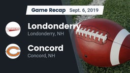 Recap: Londonderry  vs. Concord  2019