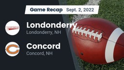 Recap: Londonderry  vs. Concord  2022