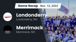 Recap: Londonderry  vs. Merrimack  2022