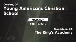 Matchup: Young Americans Chri vs. The King's Academy 2016