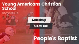 Matchup: Young Americans Chri vs. People's Baptist 2018