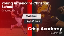 Matchup: Young Americans Chri vs. Crisp Academy  2019