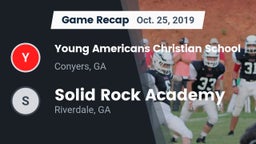Recap: Young Americans Christian School vs. Solid Rock Academy  2019