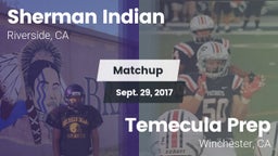 Matchup: Sherman Indian vs. Temecula Prep  2017