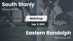 Matchup: South Stanly vs. Eastern Randolph  2016