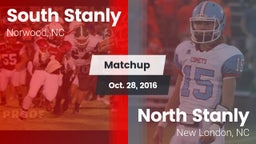 Matchup: South Stanly vs. North Stanly  2016