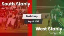 Matchup: South Stanly vs. West Stanly  2017
