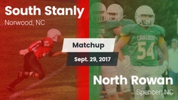 Matchup: South Stanly vs. North Rowan  2017